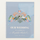 Zee Turtle Wedding met bride en bruin Planner (Voorkant)