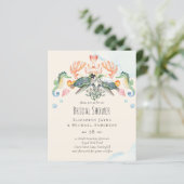 Zee Turtle Wedding Vrijgezellenfeest nodigt uit (Staand voorkant)