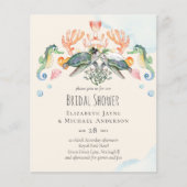 Zee Turtle Wedding Vrijgezellenfeest nodigt uit (Voorkant)