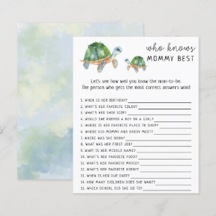 Zee Turtle - wie kent mammie het beste spel