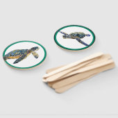 Zee Turtle Wildlife Amphibian Wildlife Hand Fan Handwaaier (Niet-gemonteerd)