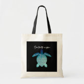 Zee Turtle Wisdom Zee Turtle Love Tote Bag (Voorkant)