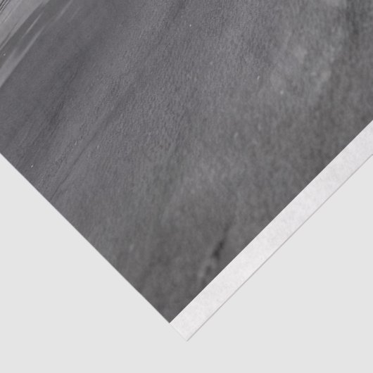 Zee Turtle Zwart-wit Decoupage Tissuepapier (Detail)