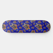 Zee Turtles batik African Art Persoonlijk Skateboard (Horizontaal)