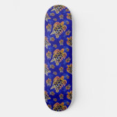 Zee Turtles batik African Art Persoonlijk Skateboard (Voorkant)
