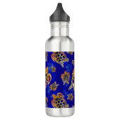 Zee Turtles batik African Art Waterfles (Links)