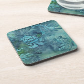 Zee Turtles Batik Bier Onderzetter (Linkerzijde)