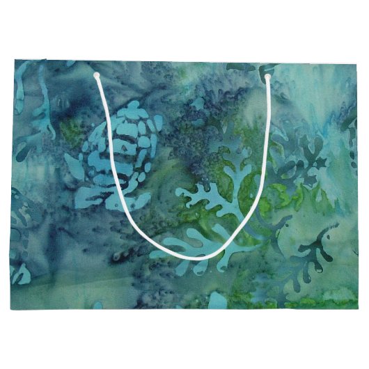 Zee Turtles Batik Groot Cadeauzakje (Achterkant)