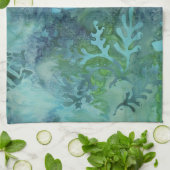 Zee Turtles Batik Theedoek (Gevouwen)