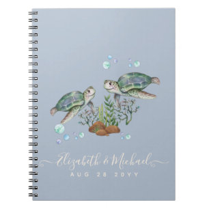 Zee Turtles Beach Wedding Notitieboek