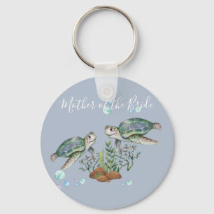 Zee Turtles Beach Wedding Sleutelhanger