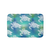 Zee Turtles Blue Aqua Bath Rug Badmat (Voorkant)