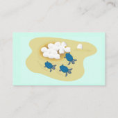 Zee Turtles Design Visitekaartje (Achterkant)