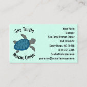 Zee Turtles Design Visitekaartje (Voorkant)