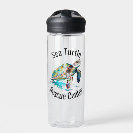 Zee Turtles Design Waterfles