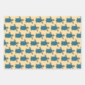 Zee Turtles Design Wrapping Paper Sets (Voorkant 3)