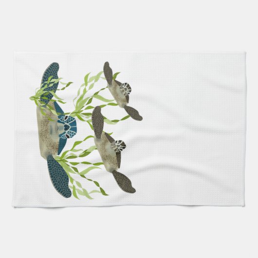 Zee Turtles Kitchen Towel Theedoek (Horizontaal)