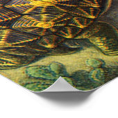 Zee Turtles Land Tortoise door Ernst Haeckel Poster (Hoek)