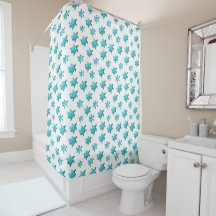 Zee Turtles Shower Curtain
