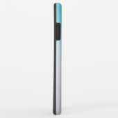 Zee Turtles Silver Monogram Animal Case-Mate iPhone Case (Achterkant/rechts)