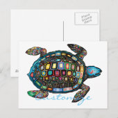 Zee Turtles Thunder_Cove Briefkaart (Voorkant / Achterkant)