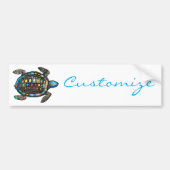 Zee Turtles Thunder_Cove Bumpersticker (Voorkant)