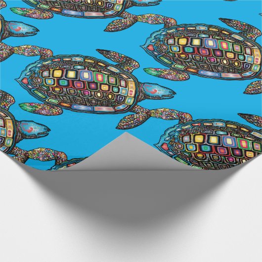 Zee Turtles Thunder_Cove Cadeaupapier (Hoek)