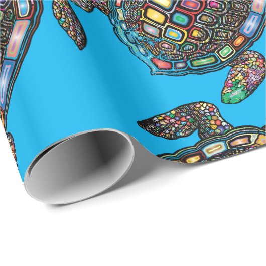 Zee Turtles Thunder_Cove Cadeaupapier (Rol Hoek)