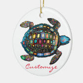 Zee Turtles Thunder_Cove Keramisch Ornament (Links)