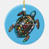 Zee Turtles Thunder_Cove Keramisch Ornament (Achterkant)