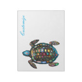 Zee Turtles Thunder_Cove Notitieblok (Linkerzijde)