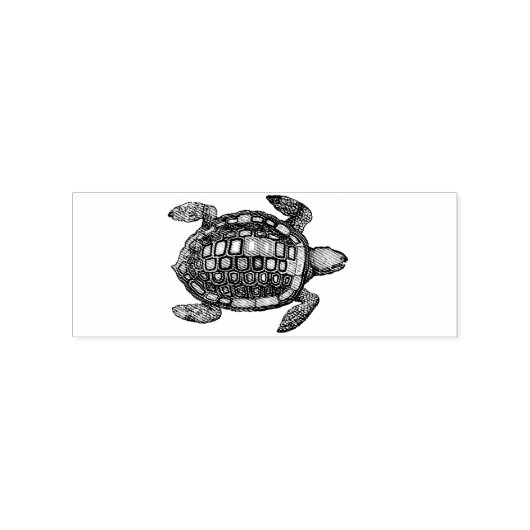 Zee Turtles Thunder_Cove Rubberstempel (Gestempeld)