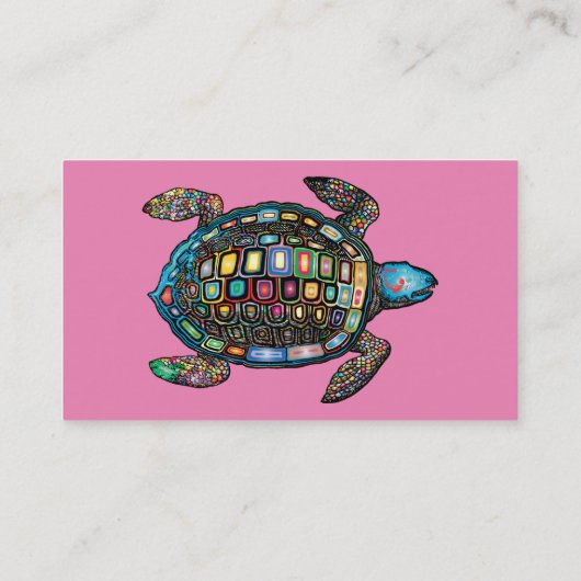 Zee Turtles Thunder_Cove Visitekaartje (Achterkant)