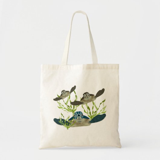 Zee Turtles Totebag Tote Bag (Voorkant)