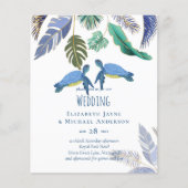 Zee Turtles Weddenblauw Geel (Voorkant)