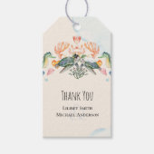 Zee Turtles Weddenschap met bride en groom Gift Cadeaulabel (Voorkant)