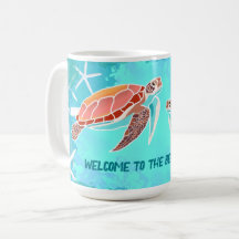 Zee Turtles Welkomsthuis Gezegde