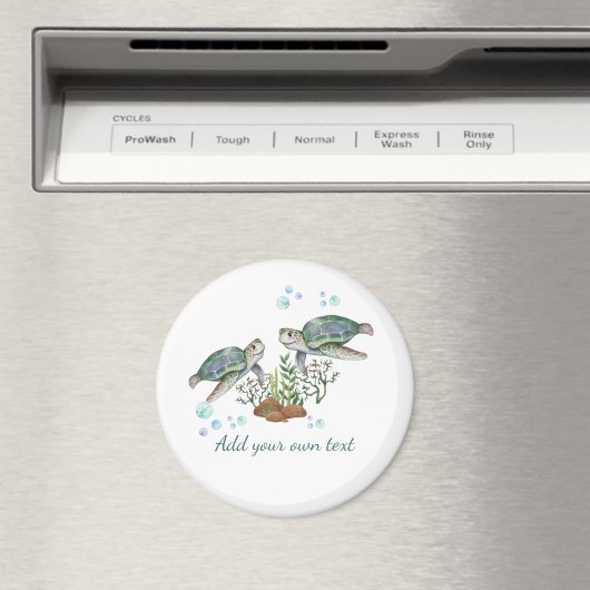 ZEE TURTLS Persoonlijke magneet (Insitu (Vaatwasser))