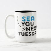 Zee U Volgende Mok Dinsdag koffie (Links)