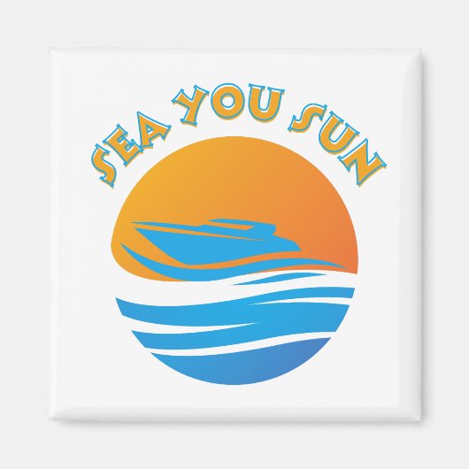 Zee u zon magneet (Voorkant)