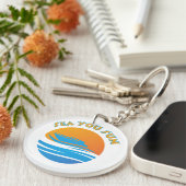 Zee u zon sleutelhanger (Voorkant Rechts)