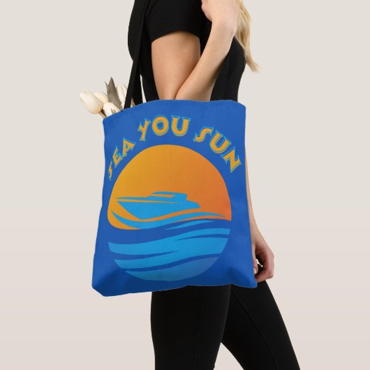 Zee u zon tote bag (Dichtbij)