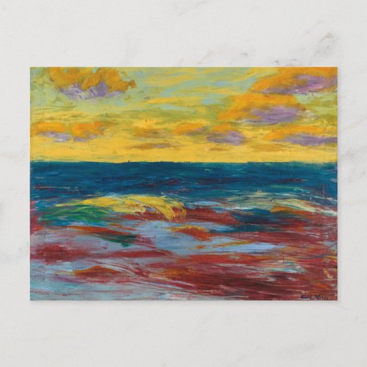 Zee uit Alsen | Emil Nolde | Briefkaart (Voorkant)