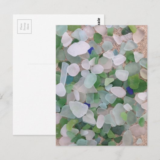 Zee uit de oceaan briefkaart (Voorkant / Achterkant)