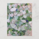 Zee uit de oceaan briefkaart (Voorkant)