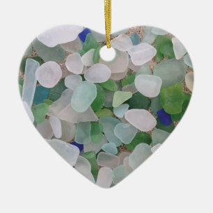 Zee uit de oceaan keramisch ornament