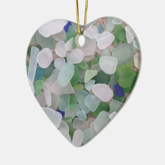 Zee uit de oceaan keramisch ornament (Links)