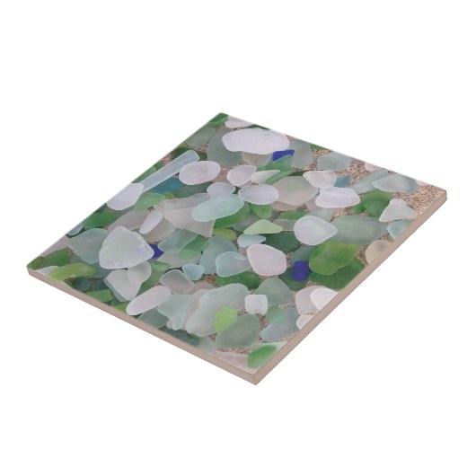 Zee uit de oceaan tegeltje (Zijkant)