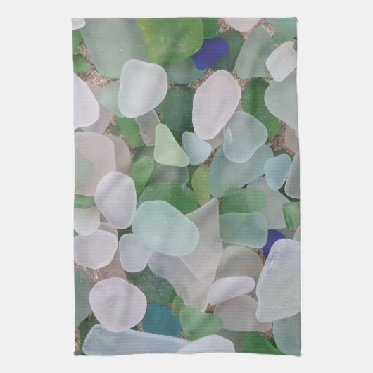 Zee uit de oceaan theedoek (Verticaal)