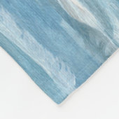 Zee Uitzicht 266 Blue Ocean Fleece Deken (Hoek)